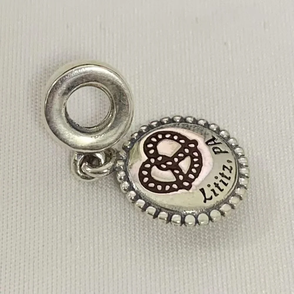 Pandora Lititz ,Pennsylvania Exclusive Charm, S925 Silver Jewelry